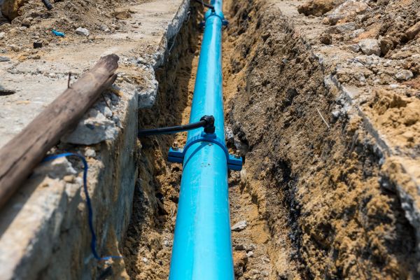 Water Main Installation in Novi