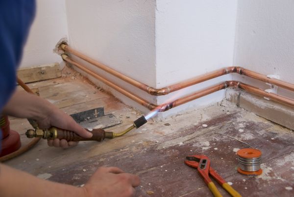 Copper Pipe Repair in Novi