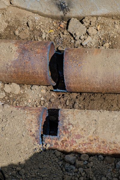 Corroded Pipe Repair in Novi