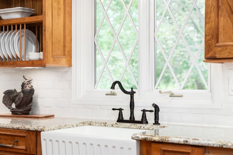 Double Basin Sink Installation