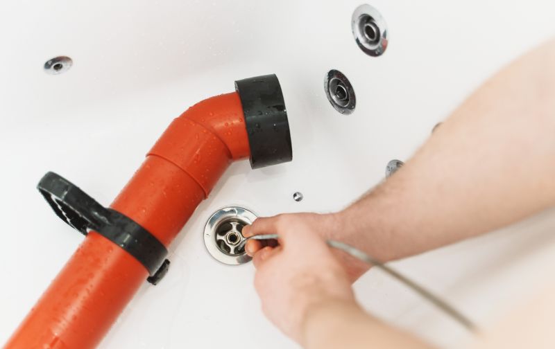 Shower Drain Unclogging
